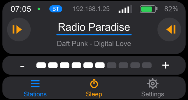 Firmware for Portable Internet Radio with Touchscreen, Rotary Encoder & Web Control