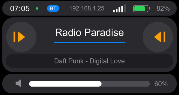 Firmware for Portable Internet Radio with Touchscreen, Rotary Encoder & Web Control
